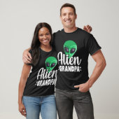 Grappige Alien Opa Design T-shirt (Unisex)