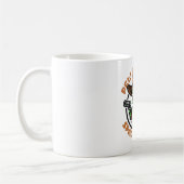 Grappige Alien Ruimtecowboy Koffiemok (Links)