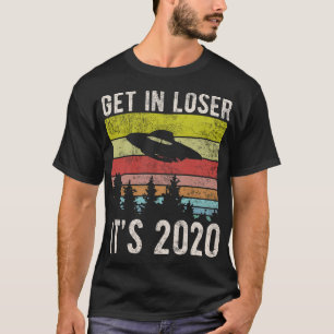 Grappige Alien UFO krijgt in de verliezer zijn 202 T-shirt
