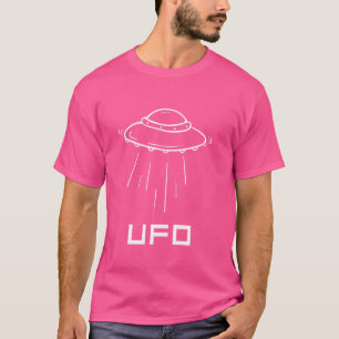 Grappige Alien UFO Universum Ruimte Humor Cadeau M T-shirt