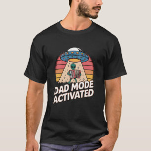Grappige Alien Vader Modus Geactiveerd Cadeau T-shirt