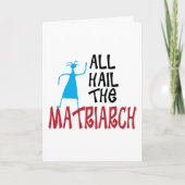 Grappige Alle eer aan de matriarch Moederdag Kaart (Voorkant)