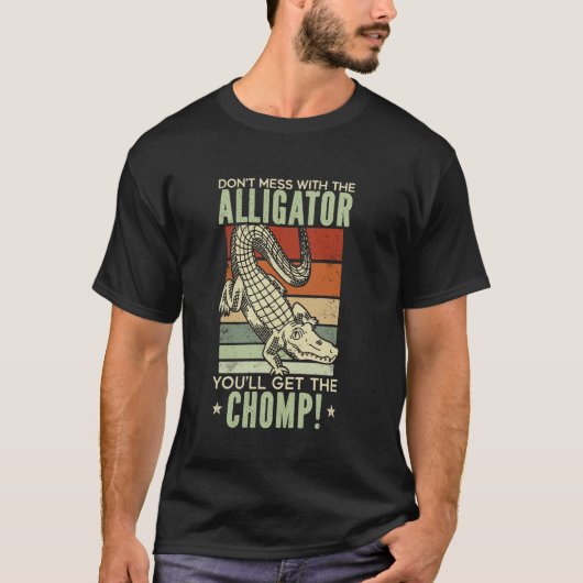 Grappige Alligator Lover Crocodile Gator Zoo Dier T-shirt (Voorkant)