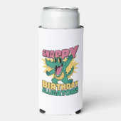 Grappige Alligator Lover en Verjaardag Krokodil Ga Seltzer Blikjeskoeler (Seltzer Voorkant)