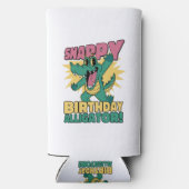 Grappige Alligator Lover en Verjaardag Krokodil Ga Seltzer Blikjeskoeler (Achterkant)