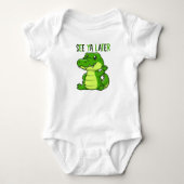 Grappige Alligator Romper (Voorkant)