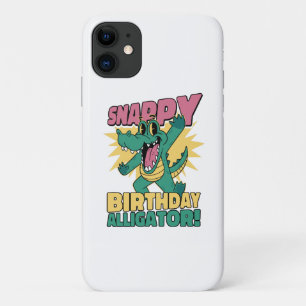 Grappige Alligatorliefhebber en Verjaardag Krokodi Case-Mate iPhone Case