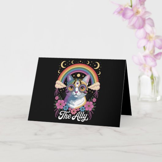 Grappige Ally Ca Pride Zonnebril Gay Pride LGBTQ Kaart (Orchidee)