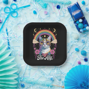 Grappige Ally Ca Pride Zonnebril Gay Pride LGBTQ Papieren Bordje