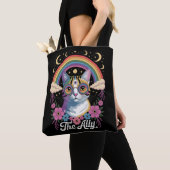 Grappige Ally Ca Pride Zonnebril Gay Pride LGBTQ Tote Bag (Dichtbij)