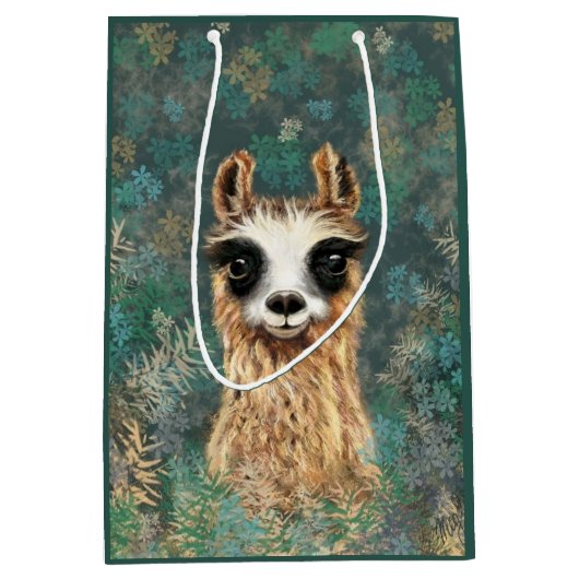 Grappige Alpaca Cadeautas (Voorkant)