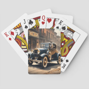 Grappige Alpaca Capone De beruchte Alpaca, Pokerkaarten