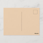 Grappige Alpaca Lama Dieren Briefkaart (Achterkant)