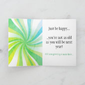 Grappige Alpaca Llama verjaardag Kaart (Binnen)