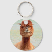 Grappige Alpaca sleutelhanger (Voorkant)
