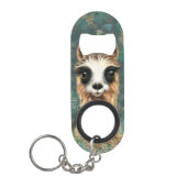 Grappige Alpaca Sleutelhanger Flesopener Mini Flessenopener (Voorkant)