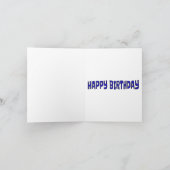 Grappige Alpaca Verjaardag Kaart - Animal Pun Humo (Binnen)