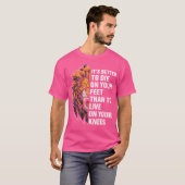 Grappige Alpha Male Mannen Wolf Het is beter om te T-shirt (Voorkant volledig)