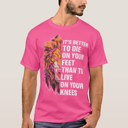 Grappige Alpha Male Mannen Wolf Het is beter om te T-shirt (Voorkant)