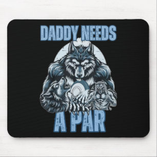 Grappige Alpha Wolf Daddy Needs A Par Meme Cringe Muismat