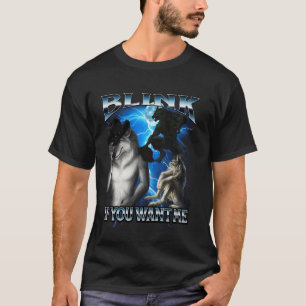 Grappige Alpha Wolf Meme Knipper Als Je Me Wil Boo T-shirt