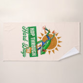 Grappige Amazone Boomkikker Frogcore Positieve Quo Badhanddoek (Badhanddoek)