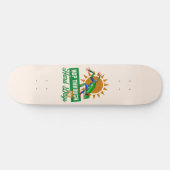 Grappige Amazone Boomkikker Frogcore Positieve Quo Persoonlijk Skateboard (Horizontaal)