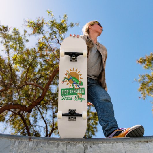Grappige Amazone Boomkikker Frogcore Positieve Quo Persoonlijk Skateboard (Buiten 1)