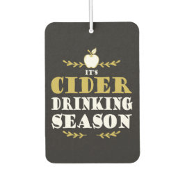Grappige ambachtelijke ciderdrinker citaat luchtverfrisser