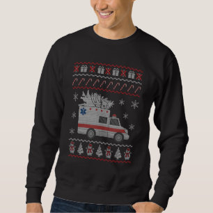 Grappige Ambulance EMT Paramedic Christmas, Unisex Trui