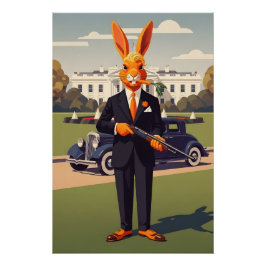 Grappige Amerikaan Perfect Poster