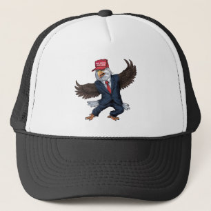 Grappige Amerikaanse Adelaar Hoed Trucker Pet