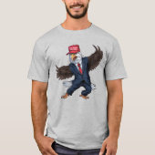 Grappige Amerikaanse adelaar T-shirt (Voorkant)