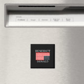 Grappige Amerikaanse vlag Benedict Donald Anti Tru Magneet (Insitu (Vaatwasser))