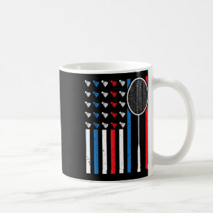 Grappige Amerikaanse vlag met shuttles Vintage Bad Koffiemok