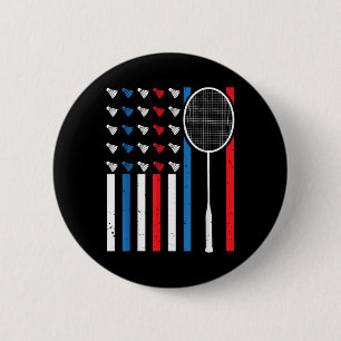 Grappige Amerikaanse vlag met shuttles vintage bad Ronde Button 5,7 Cm