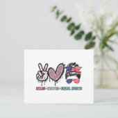 Grappige Amerikaanse vlag patriottisch (Staand voorkant)