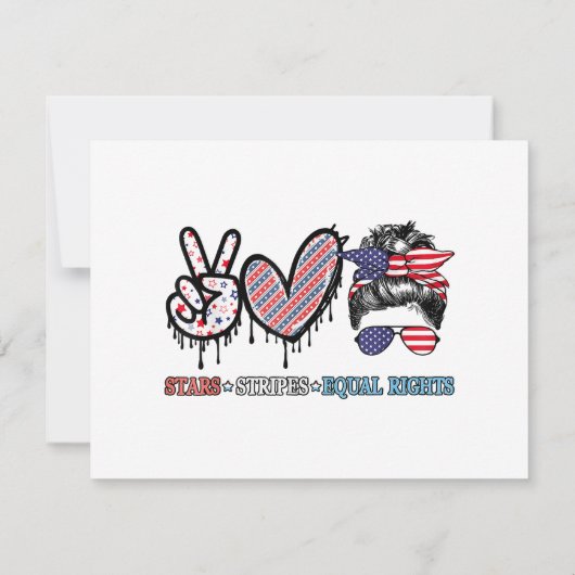 Grappige Amerikaanse vlag patriottisch (Achterkant)