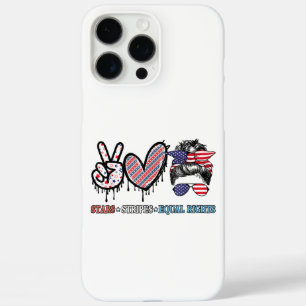 Grappige Amerikaanse vlag Patriottisch iPhone 16 Pro Max Hoesje