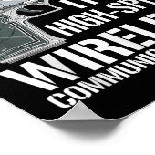 Grappige Ammo Pistool Liefhebbers Gezegde Pistool  Poster (Hoek)