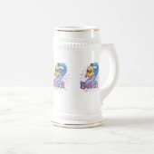 grappige anananas bierpul (Voorkant rechts)