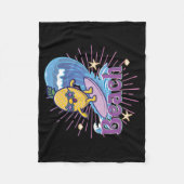grappige anananas fleece deken (Voorkant)