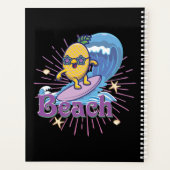 grappige anananas planner (Achterkant)