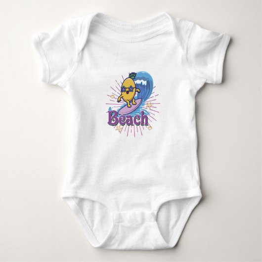 grappige anananas romper (Voorkant)