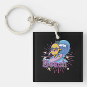 grappige anananas sleutelhanger (Voorkant)