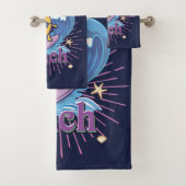 grappige anananassenbadhanddoekset bad handdoek (Insitu)