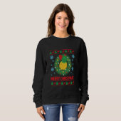 Grappige ananas lelijke kerst trui (Voorkant volledig)
