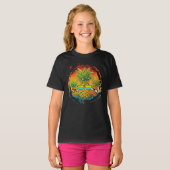 Grappige Ananas Zomerstemmingen T-shirt (Voorkant volledig)