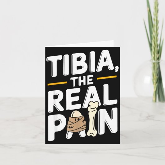 Grappige Anatomie Gaat naar Tibia Oké Gebroken Bee Kaart (Voorkant)