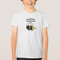 Grappige Anatomie Van Een Hommel Blebee Bum Schatt